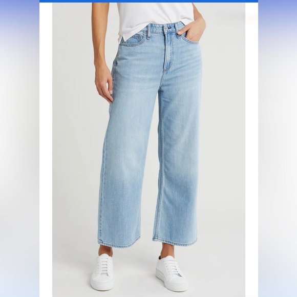 rag & bone Denim - rag & bone Lori Mid-Rise Crop in light wash